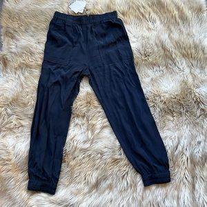 NWT Ganni Navy Joggers